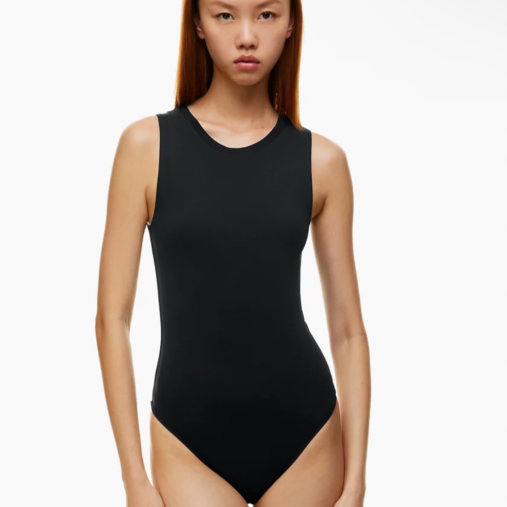 Babaton black contour bodysuit XS